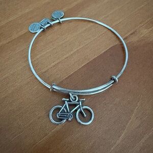Alex & Ani Bicycle Charm Bangle